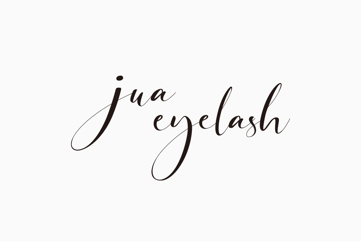 jua eyelash ロゴ