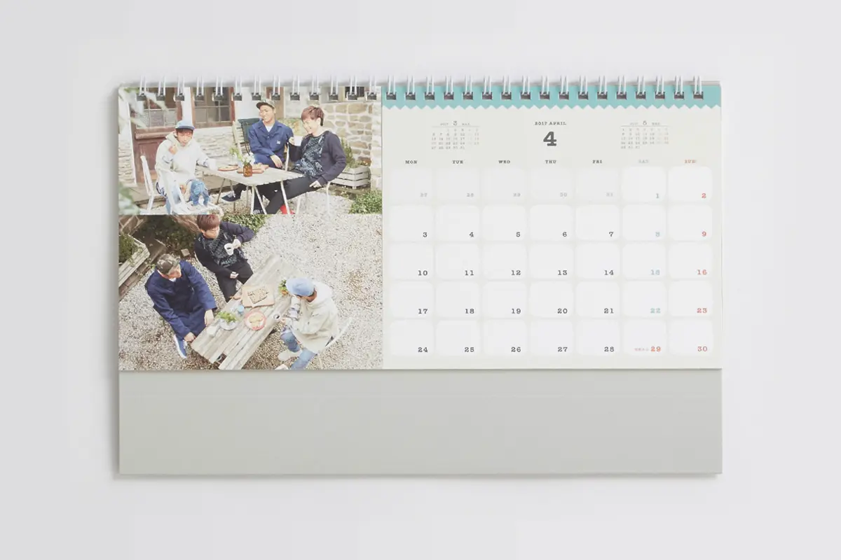 SonarPocket 2017年カレンダー