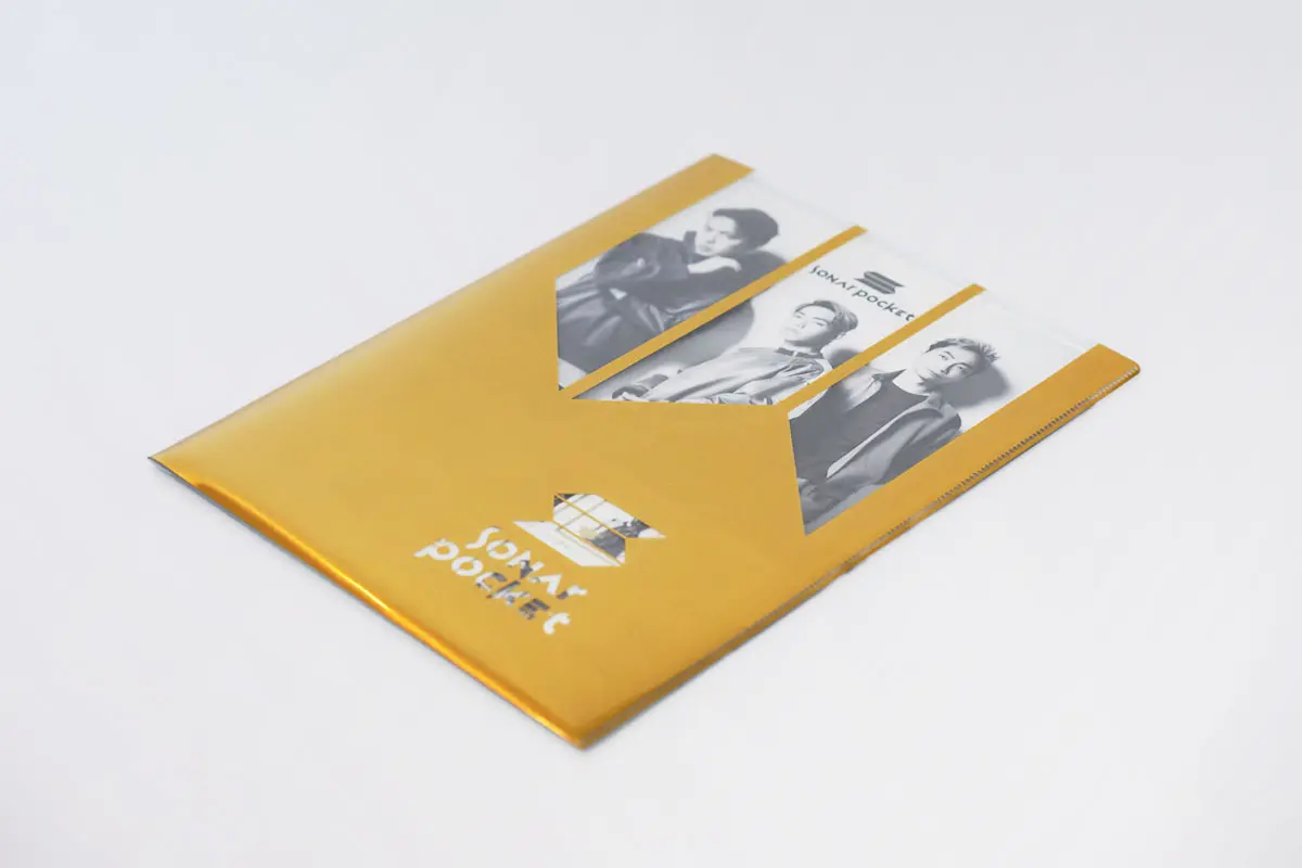 ソナーポケット 10周年記念 限定切手/クリアファイル