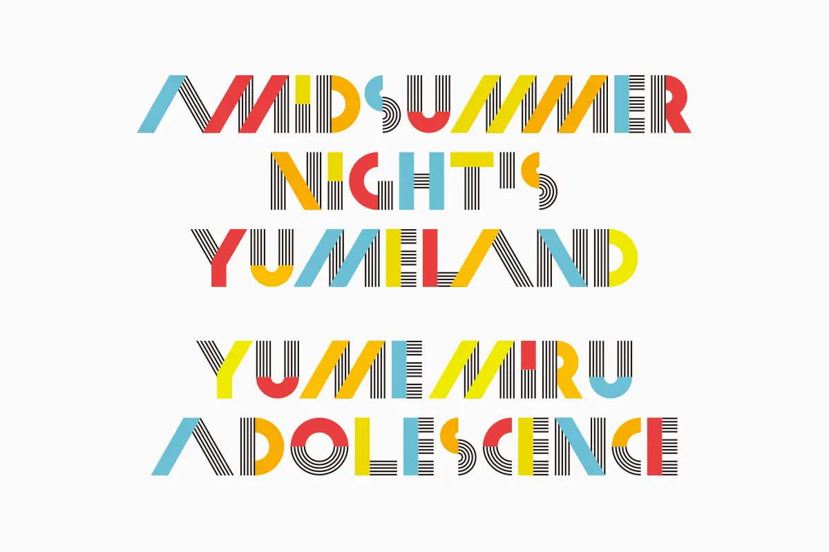 夢みるアドレセンス~真夏の夜のYUMELAND~のツアーロゴ・グッズ